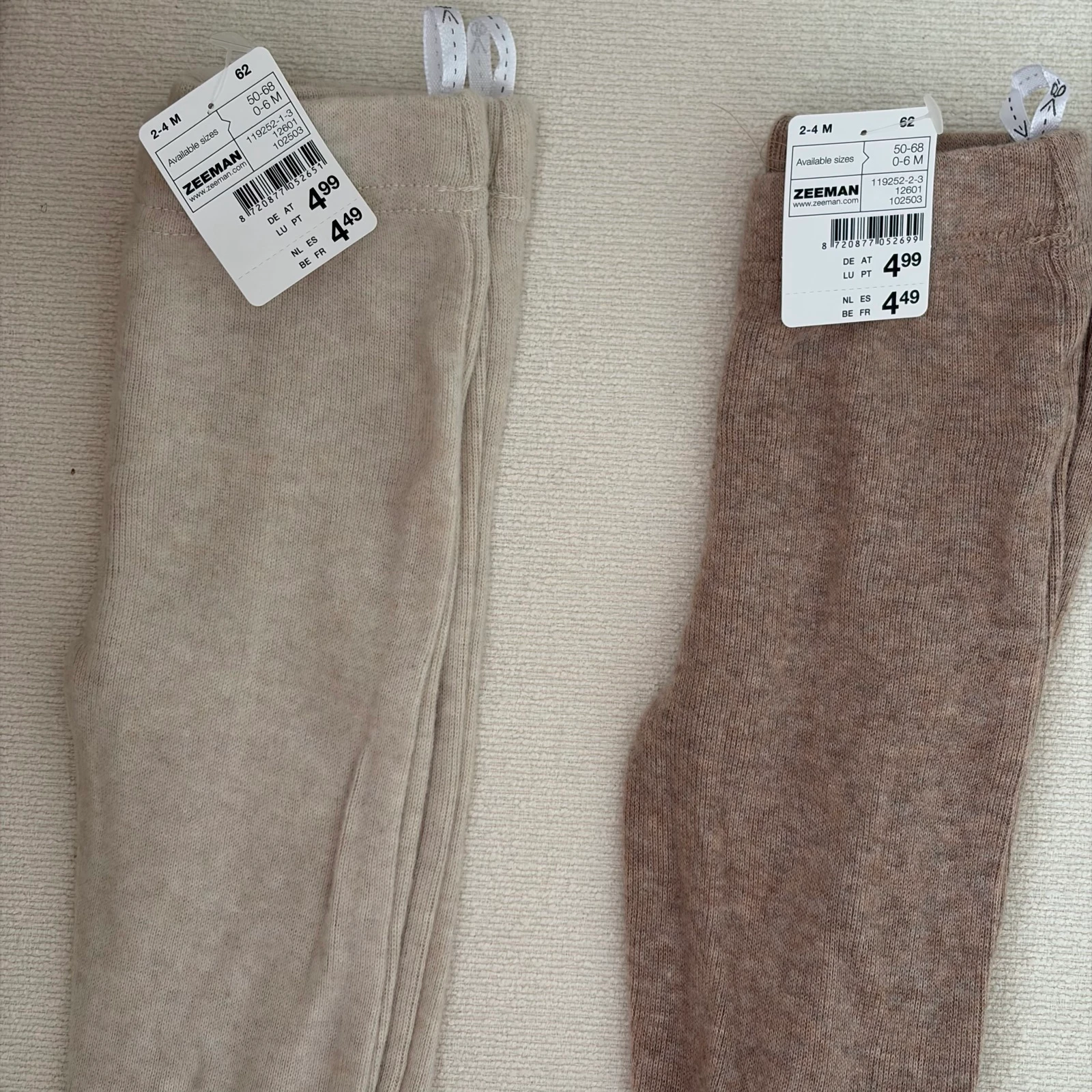 Stretch pants with feet – photo 2